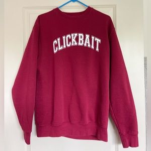 Clickbait Crewneck
